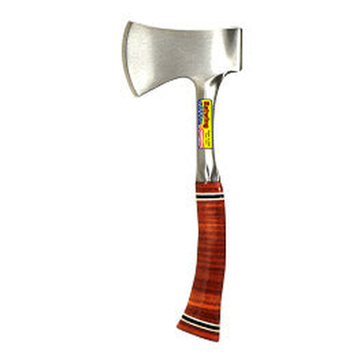 Estwing Sportsmans axe with leather grip and sheath