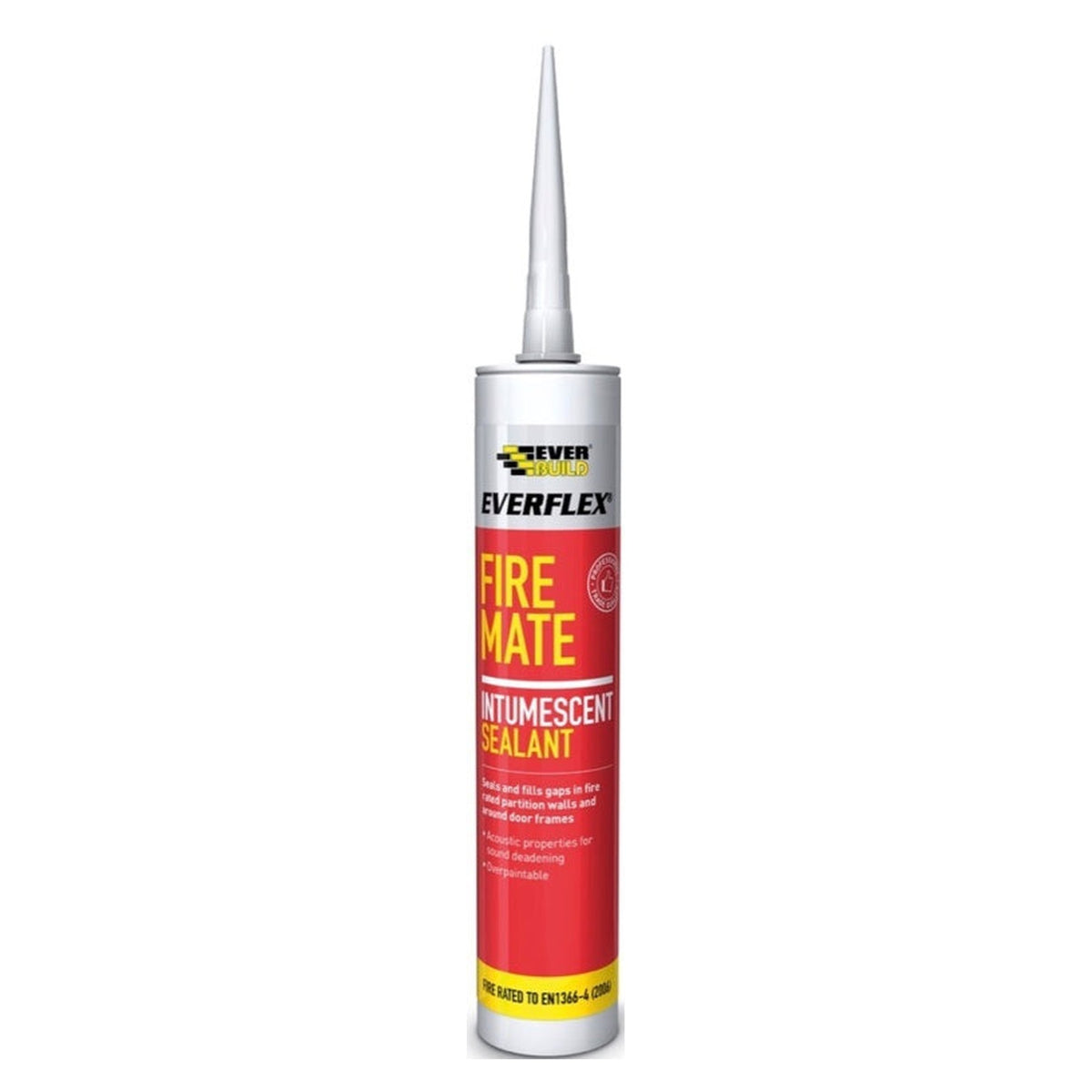 Everbuild Fire Mate C3 intumescent sealant white cartridge