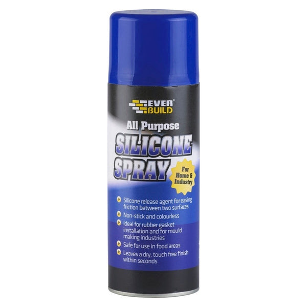 Everbuild silicone lubricant spray 400ml can