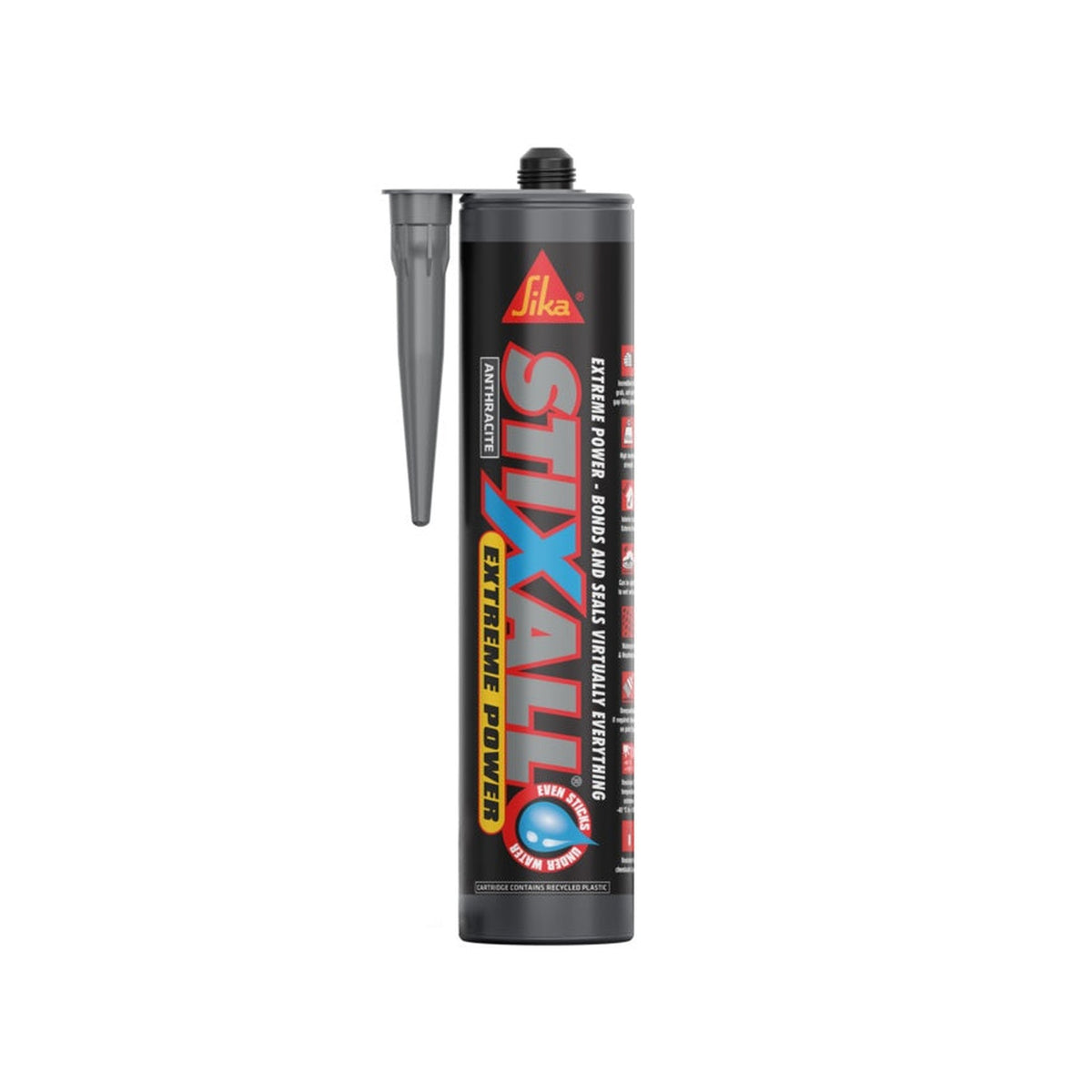 Everbuild Stixall Extreme Power anthracite 290ml cartridge