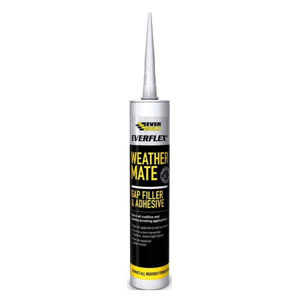 Everbuild Weather Mate C3 clear sealant cartridge