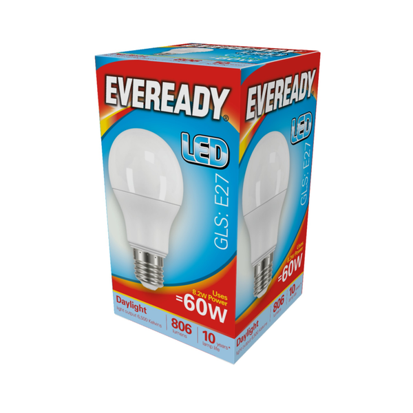Eveready LED GLS daylight 6500K E27 bulb