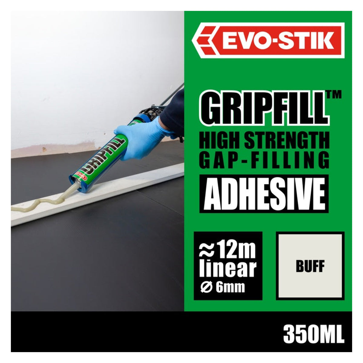 Evo-Stik Gripfill 350ml cartridge, view 4