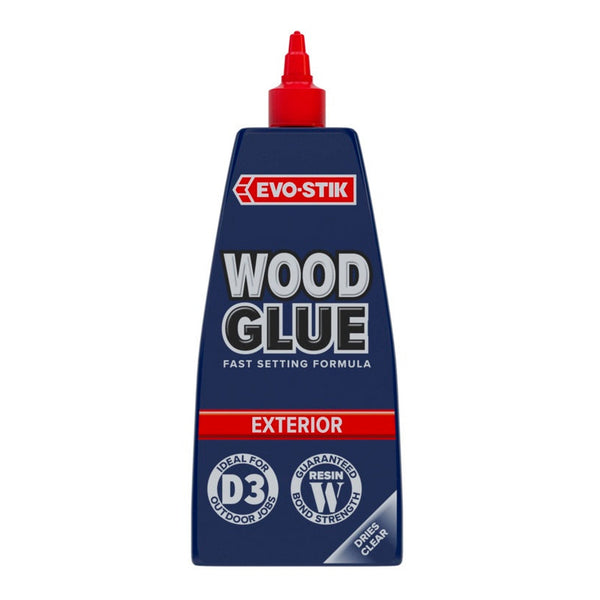 Evo-Stik Resin W weatherproof wood adhesive 500ml bottle