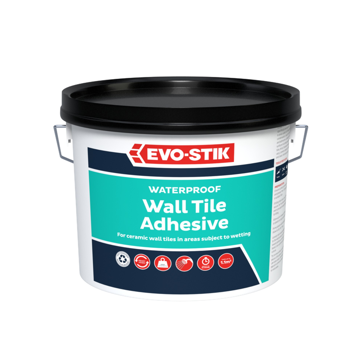 Evo-Stik waterproof wall tile adhesive economy 1L