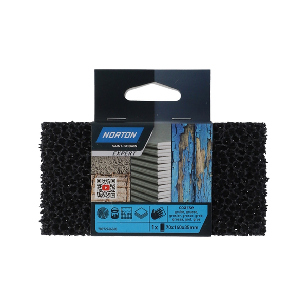 Expert Silicon Carbide Extra Coarse Sanding Block - 140x70mm