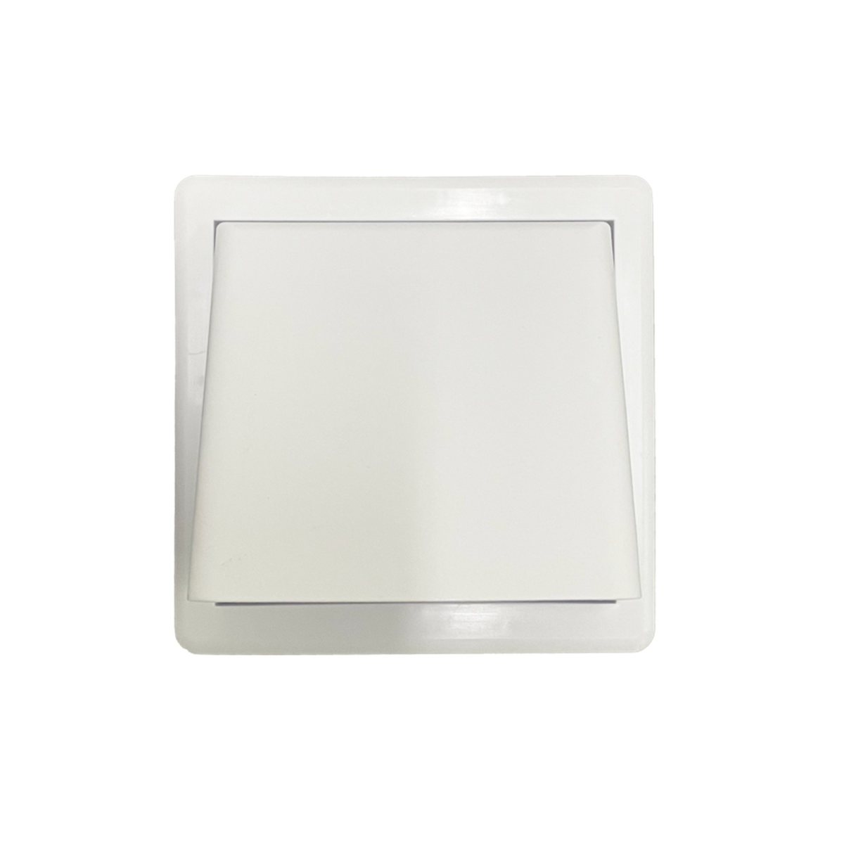 External Multi Fit Weatherproof Cowl White 100mm - 4", view 2