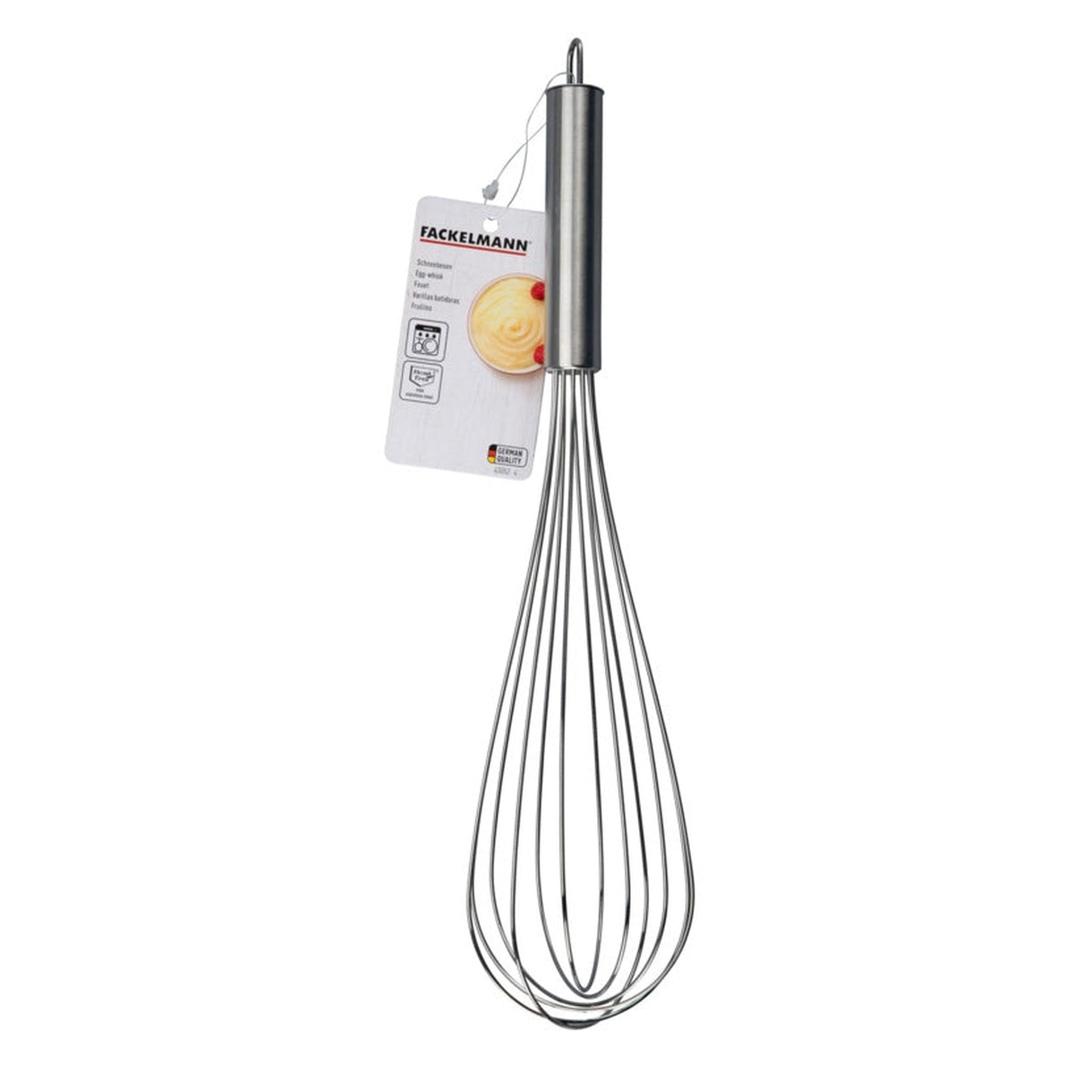 Fackelmann stainless steel straight whisk, view 2