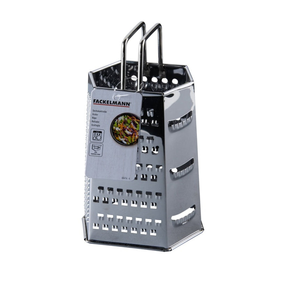 Fackelmann stainless steel universal grater, view 2