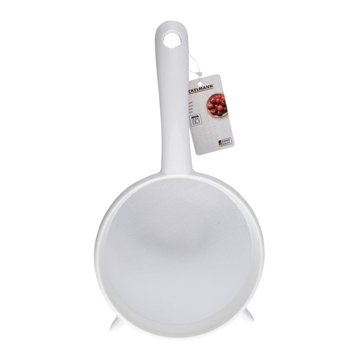 Fackelmann white plastic sieve, view 2