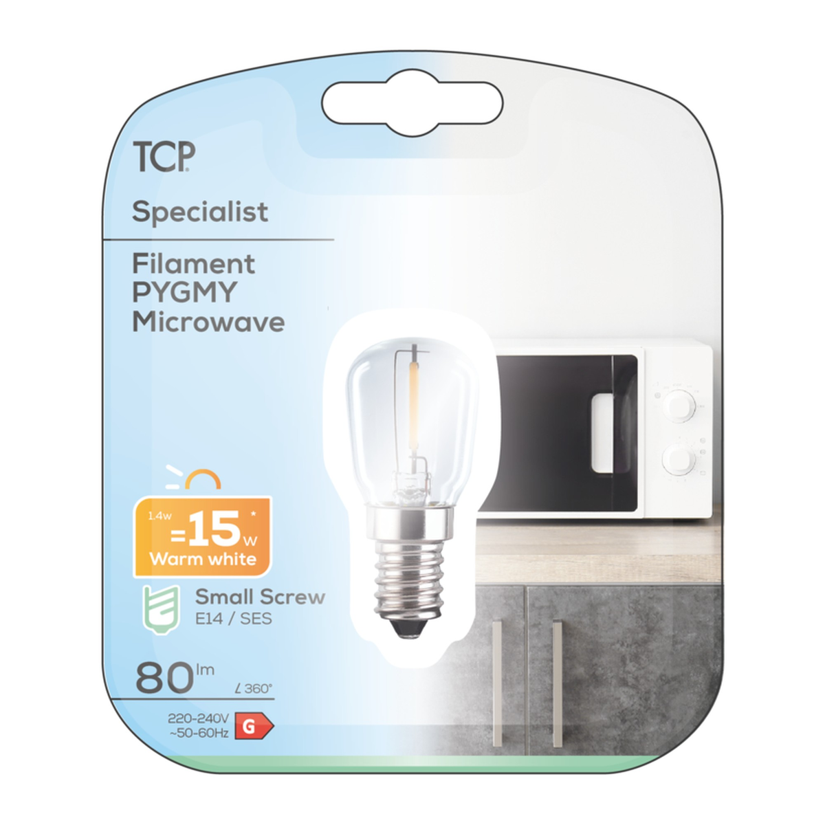 Filament Microwave Lamp - 80 Lumens