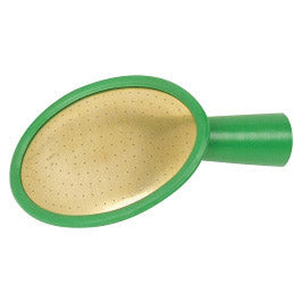Fine As Rain oval plastic watering can rose with brass face