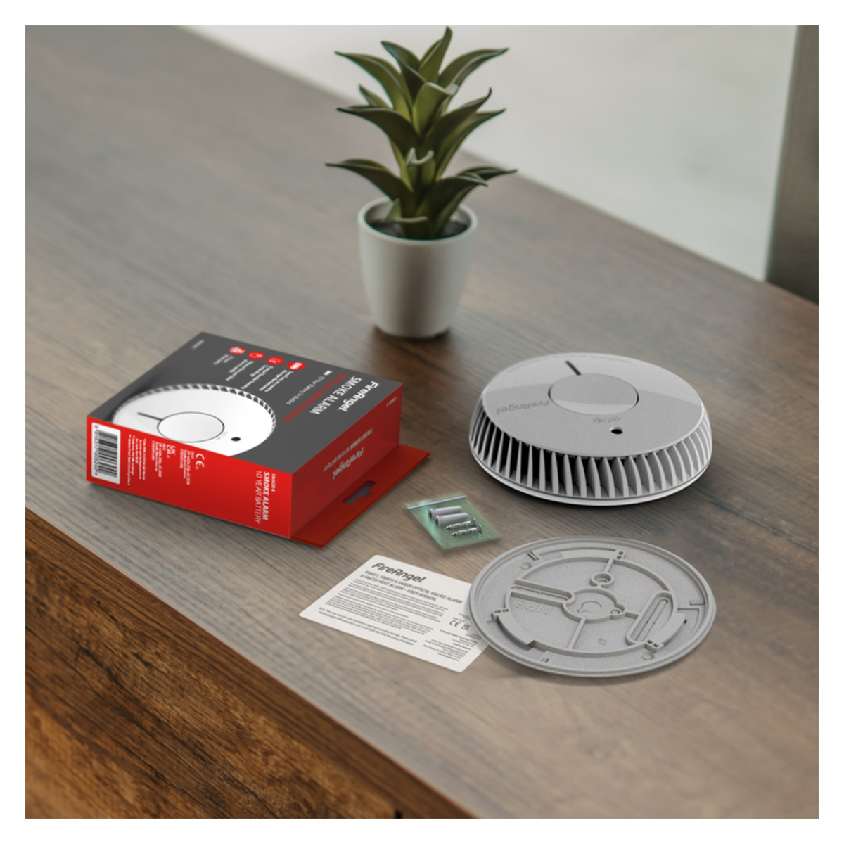 Fire Angel optical smoke alarm sealed 10 year life, view 8