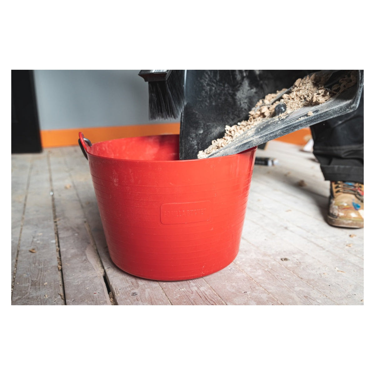 Flexible Bucket 22L - Red