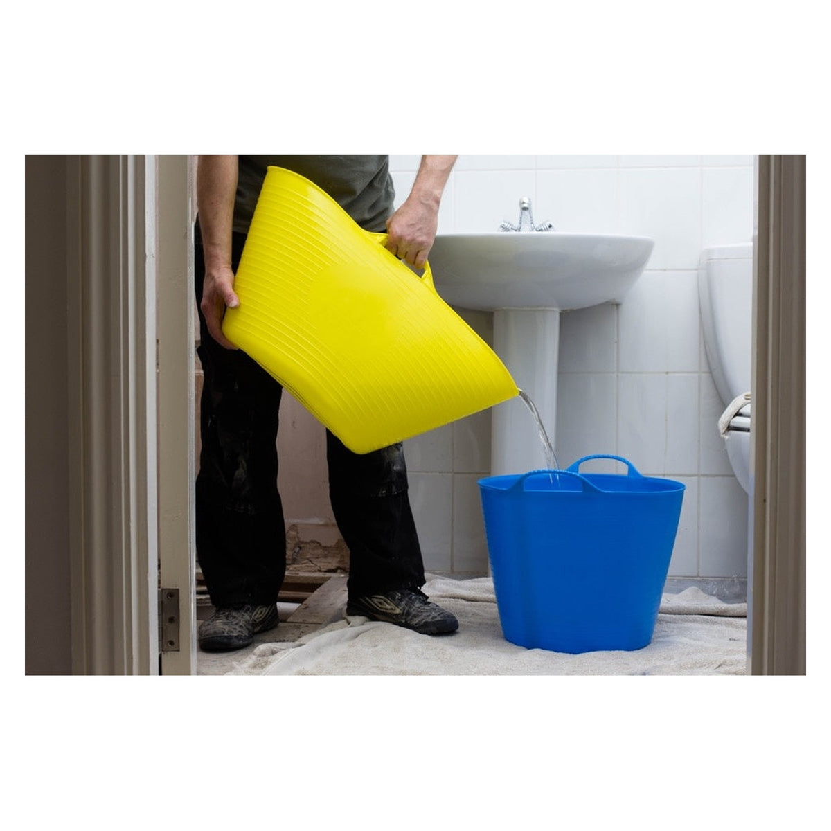 Flexible Large Tub 38L - Green, view 2