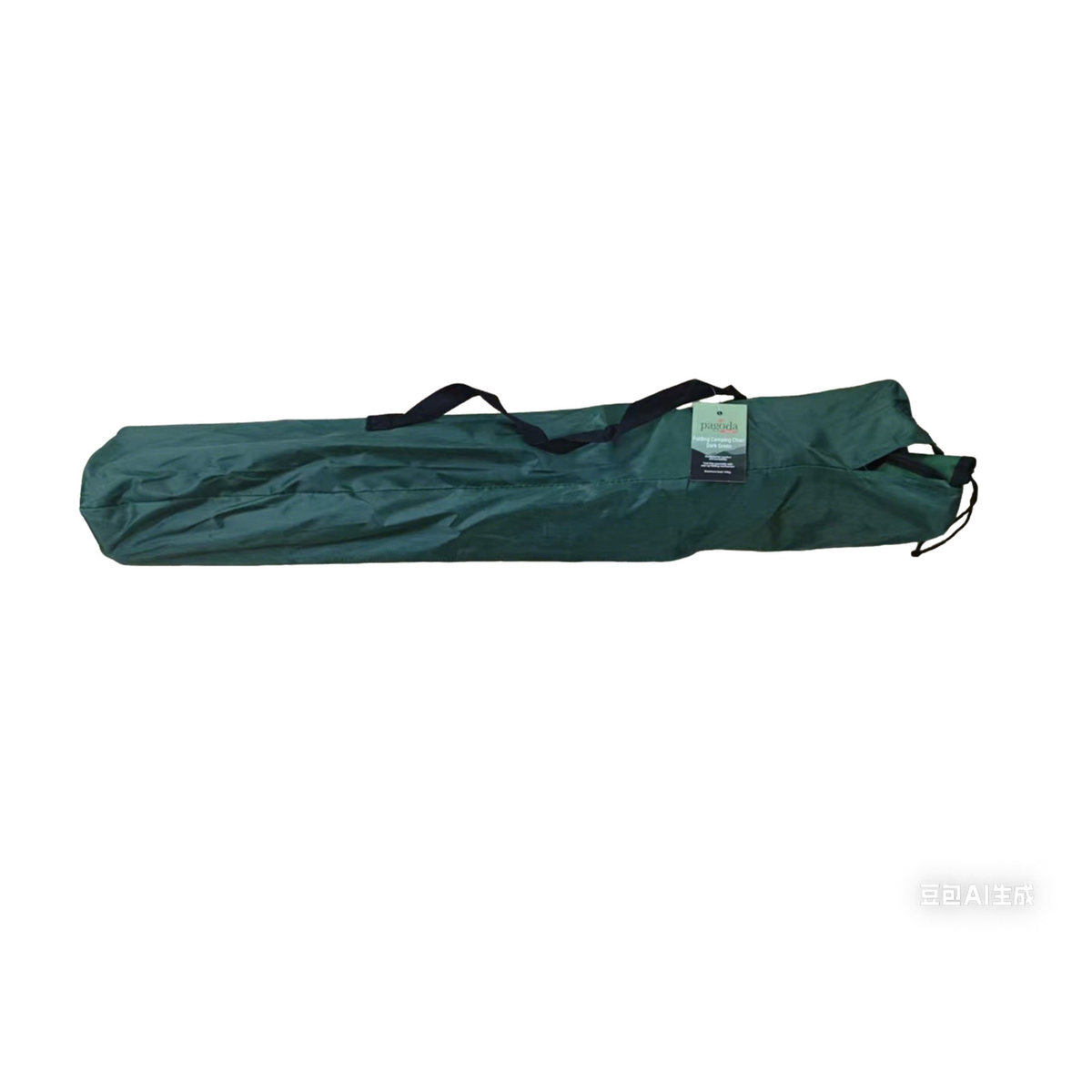 Folding Camping Chair - Dark Green, view 2