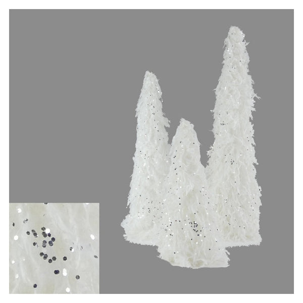Fur Cones - Set 3 White