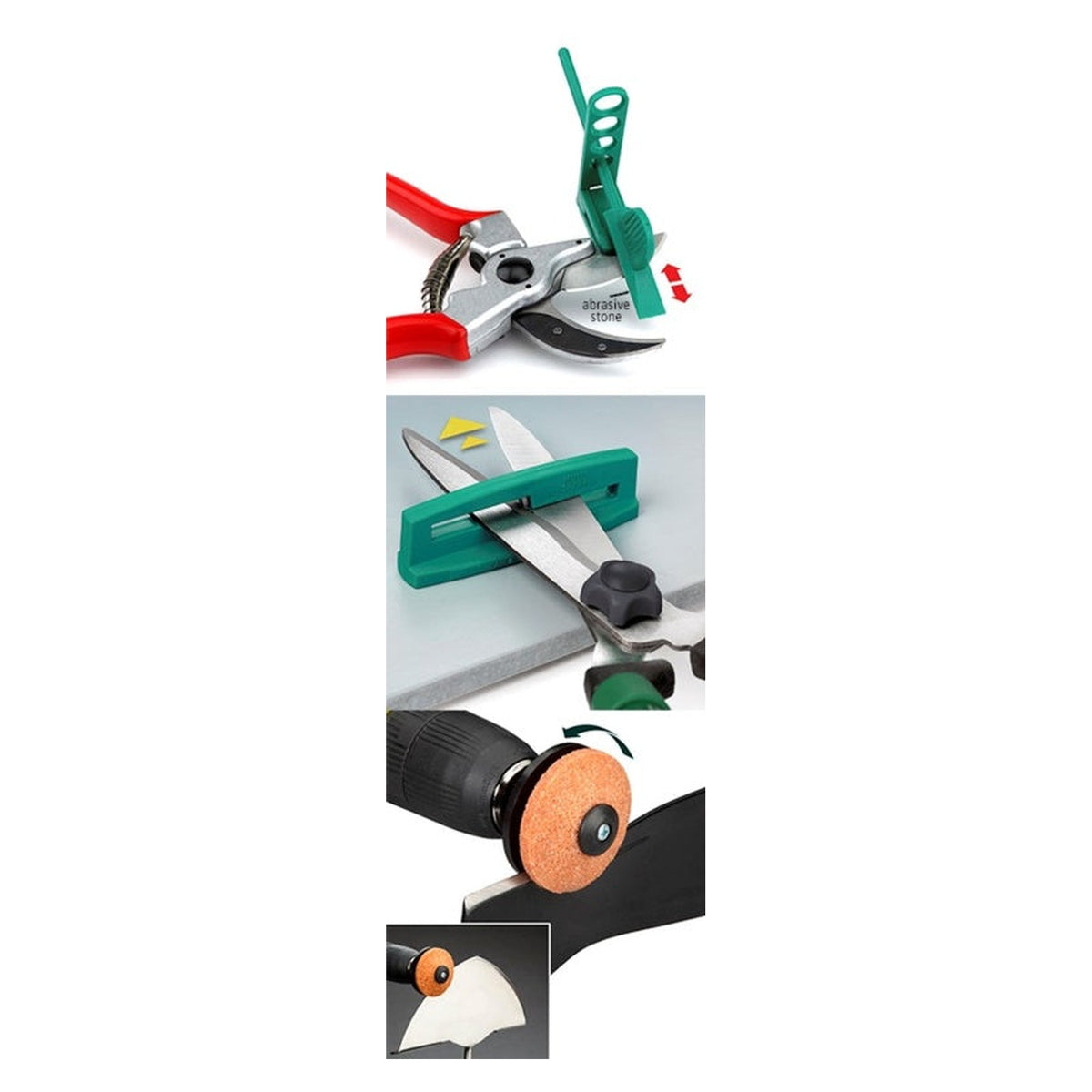 Garden Tool Sharpening Kit - 3 Piece, view 3