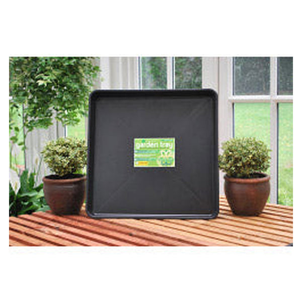 Garland black square garden tray 60 x 60cm