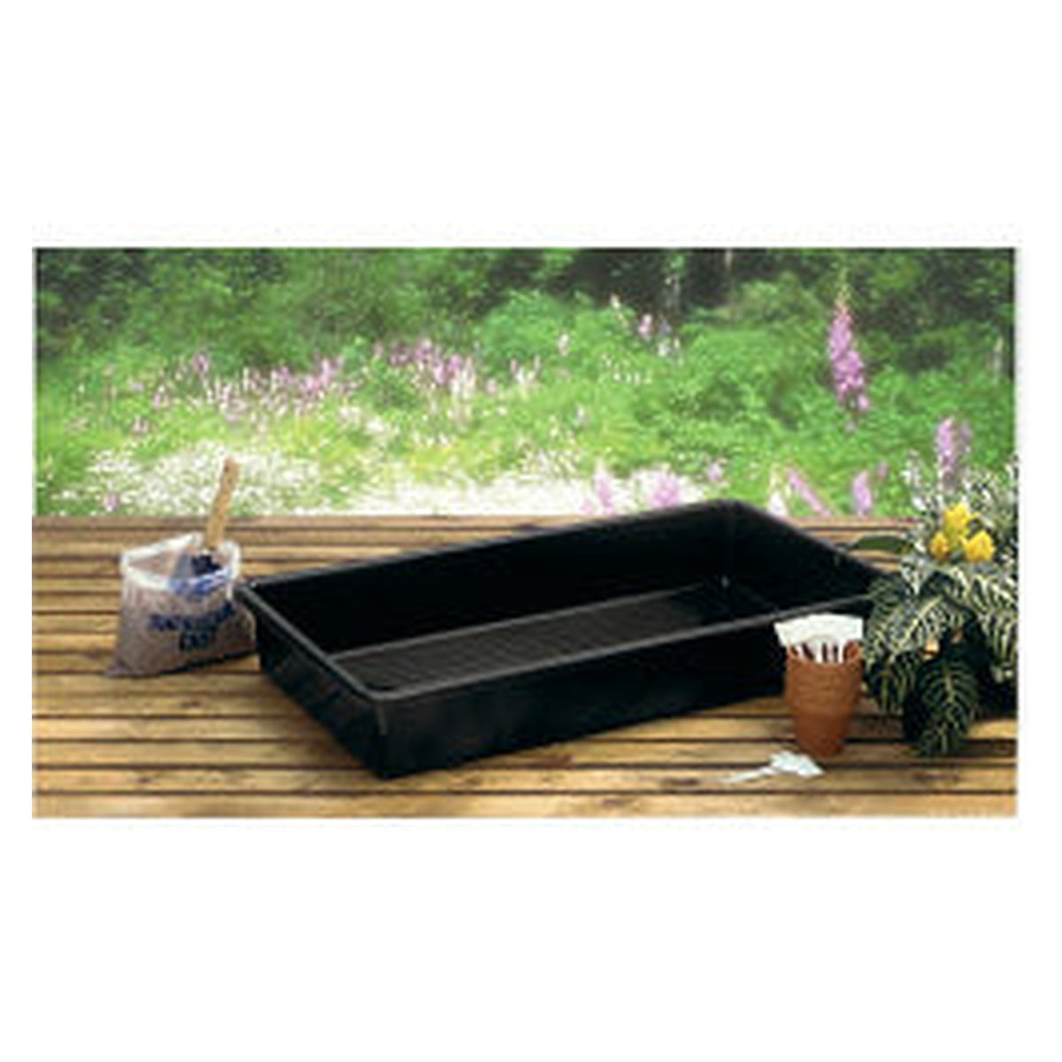 Garland Titan black garden tray 100 x 55cm