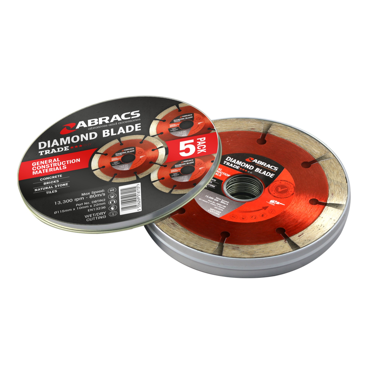 Gen Construction Diamond Blade Tin 5 - 115mm