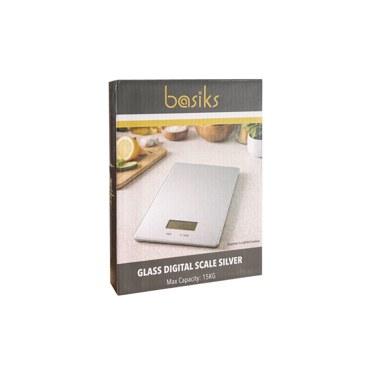 Glass Digital Scale - Silver, view 2