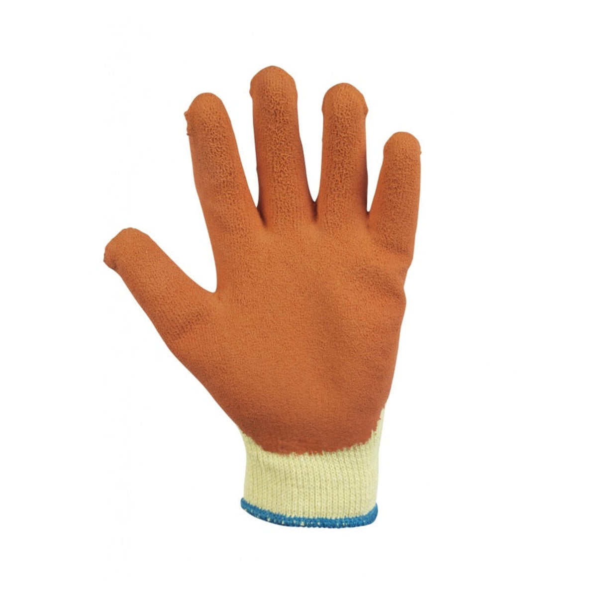 Glenwear latex grip gloves size 9 large pack of 12