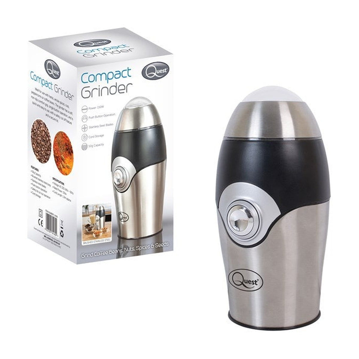 Global Gizmos 150W compact grinder, view 2