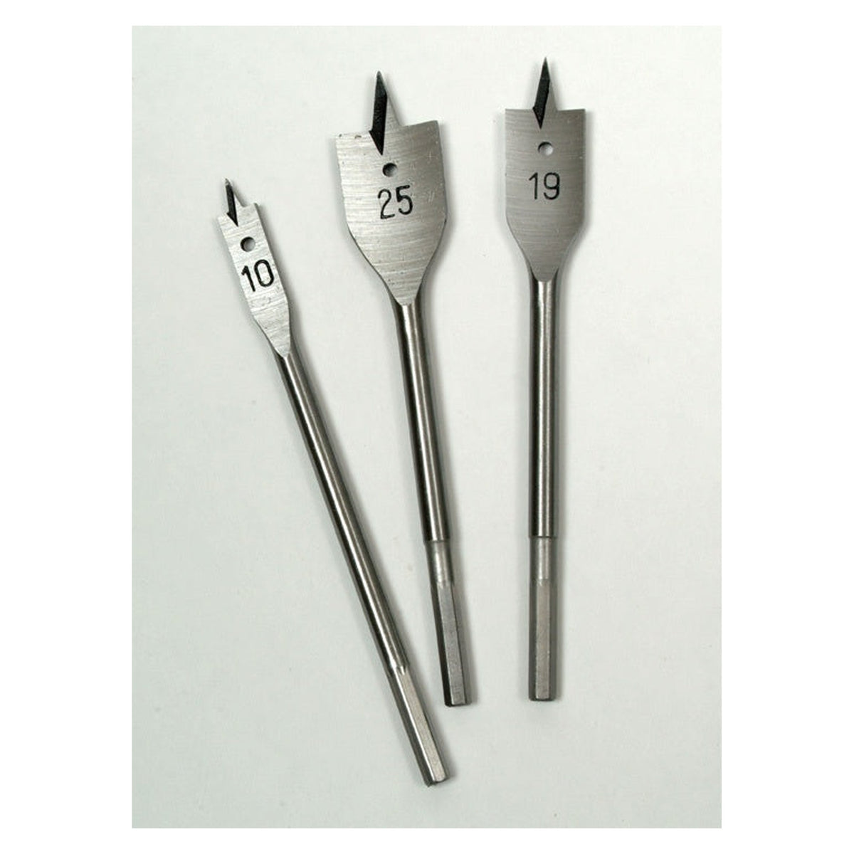 Globemaster 6 piece flat wood drill bit set with storage rack, view 2