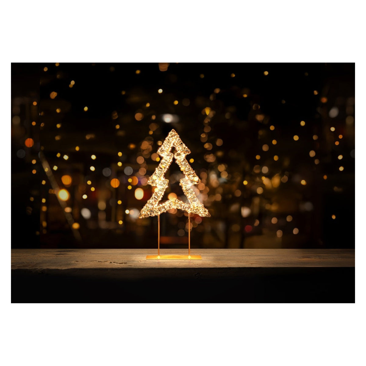 Gold Table Top Tree 720 LEDs - 45cm