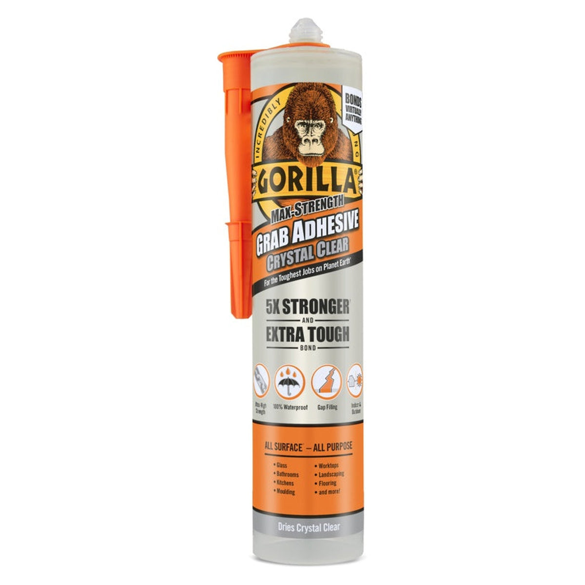 Gorilla Grab Adhesive clear 270ml cartridge