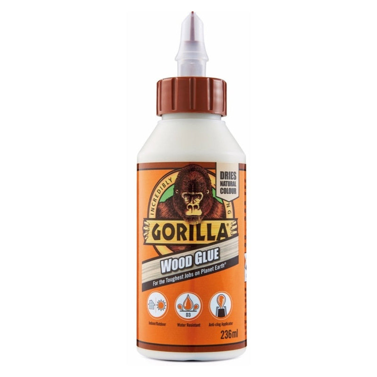 Gorilla Wood Glue 236ml bottle
