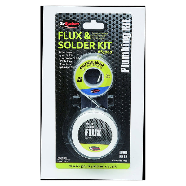 GoSystem lead free solder and flux kit