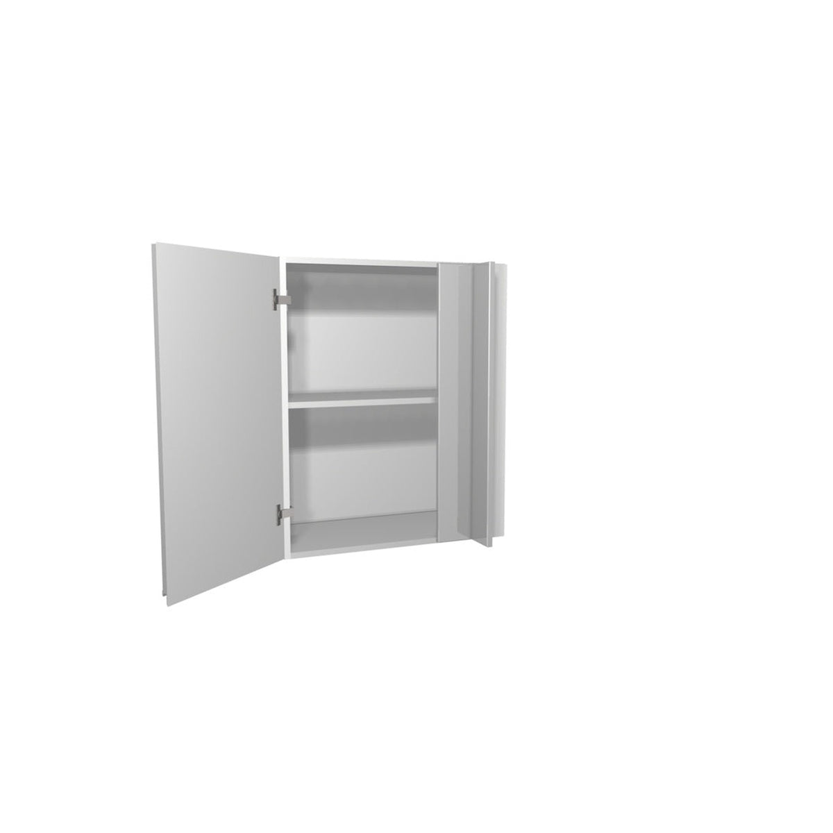 Gower Rapide+ Capri Grey 600mm corner wall unit, view 2