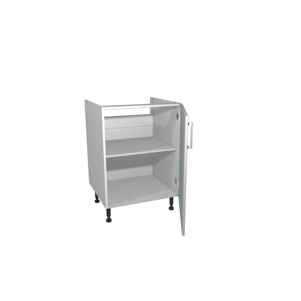 Gower Rapide+ Verona Grey 600mm base unit, view 2