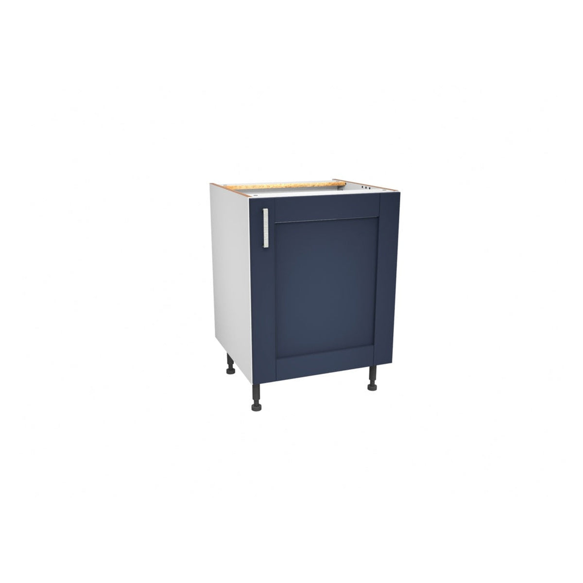 Gower Rapide+ Verona Navy 600mm kitchen base unit