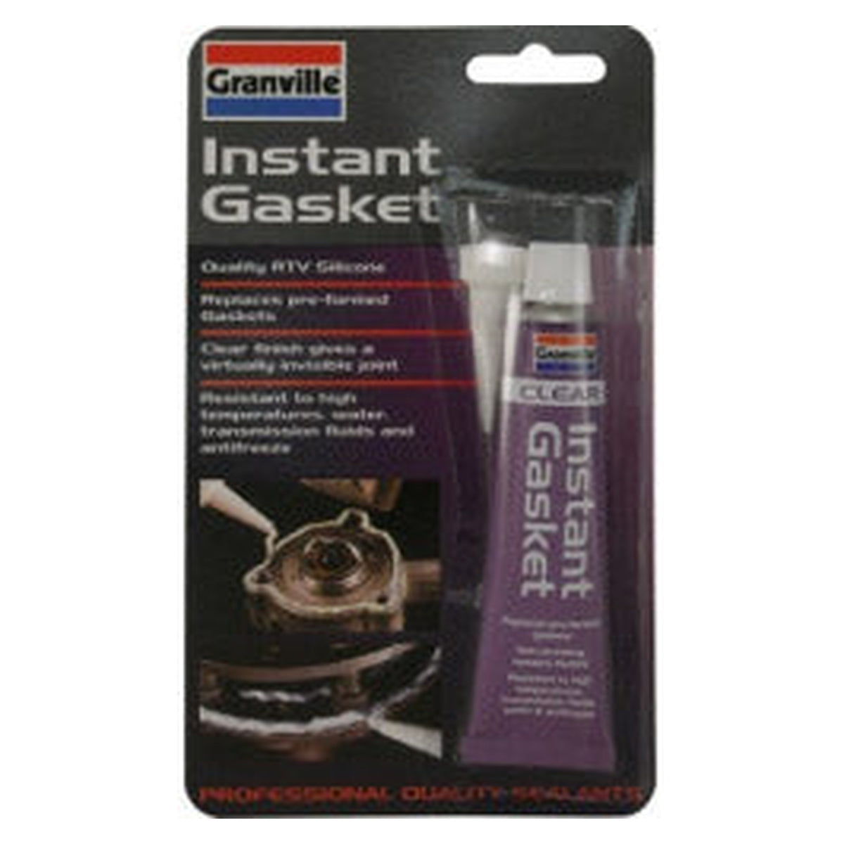 Granville clear instant gasket and sealant 40g