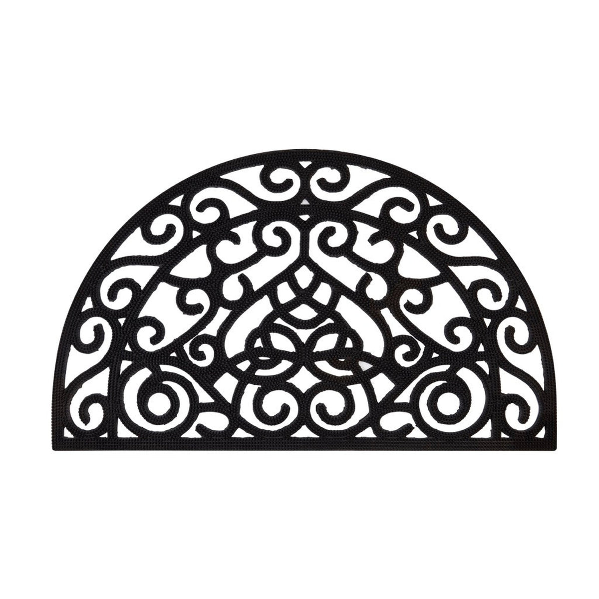 Groundsman half moon rubber entrance mat 45 x 75cm