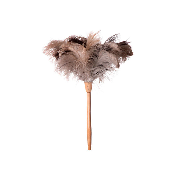 Groundsman ostrich feather duster with bamboo handle