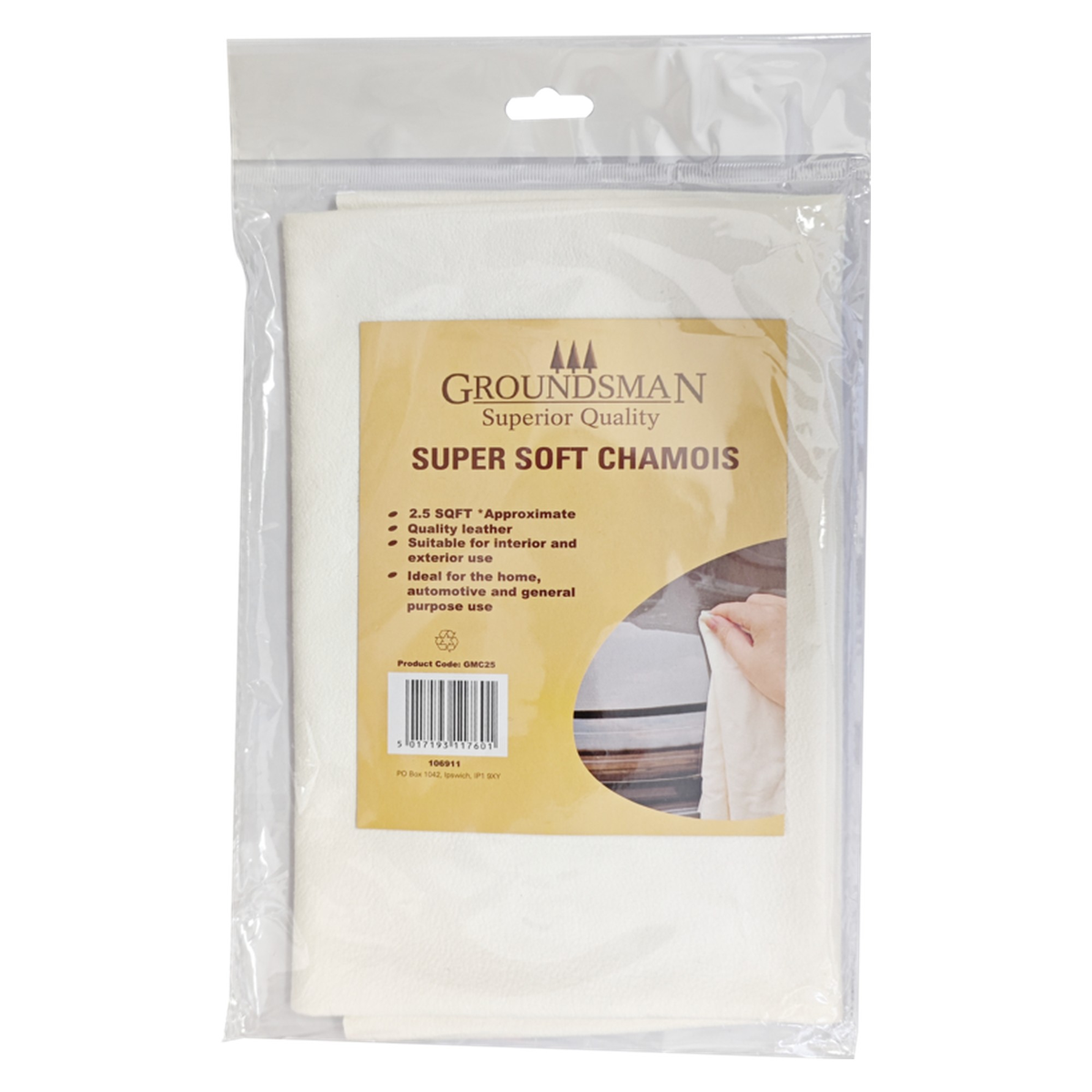 Groundsman super soft chamois leather