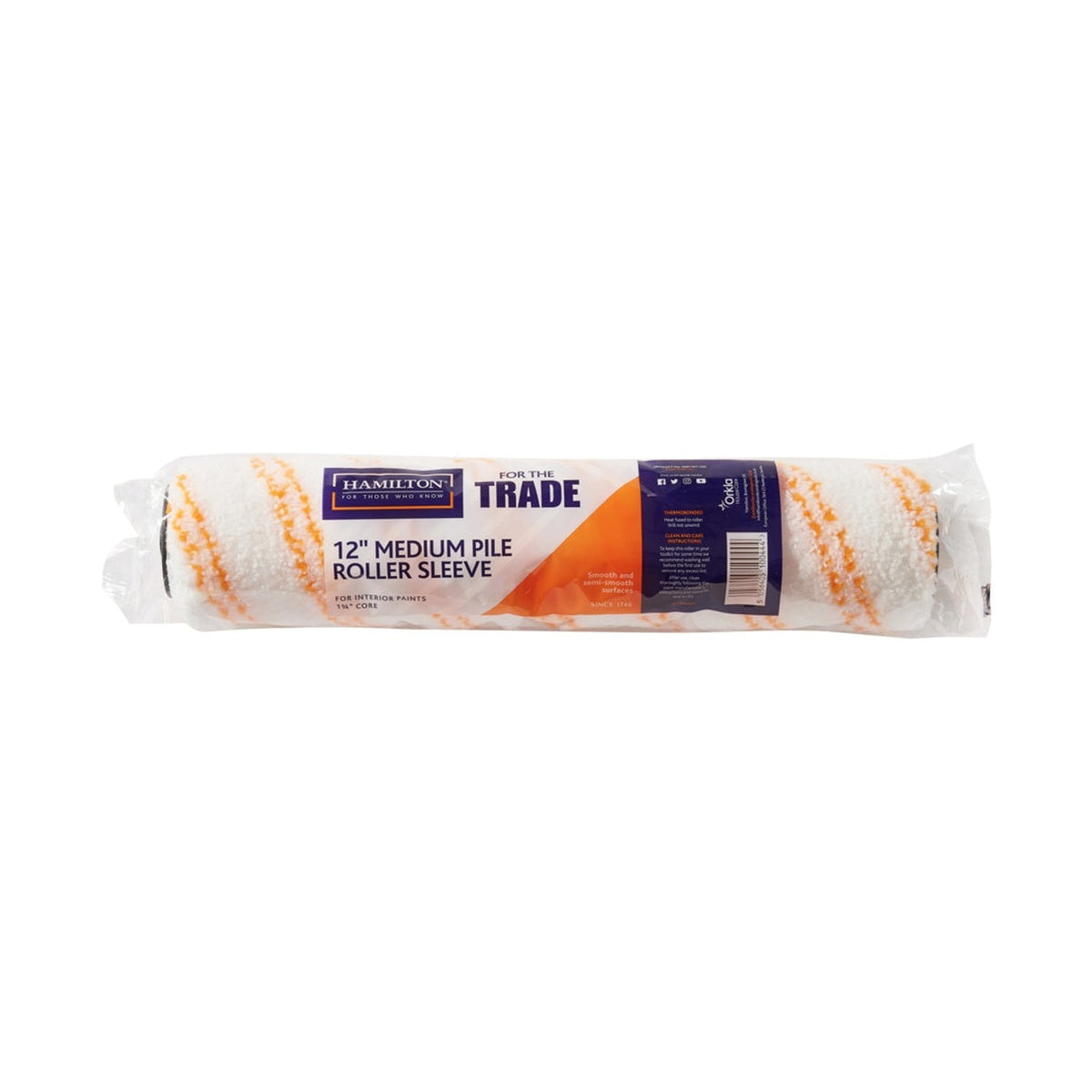 Hamilton For The Trade 12 inch medium pile roller sleeve