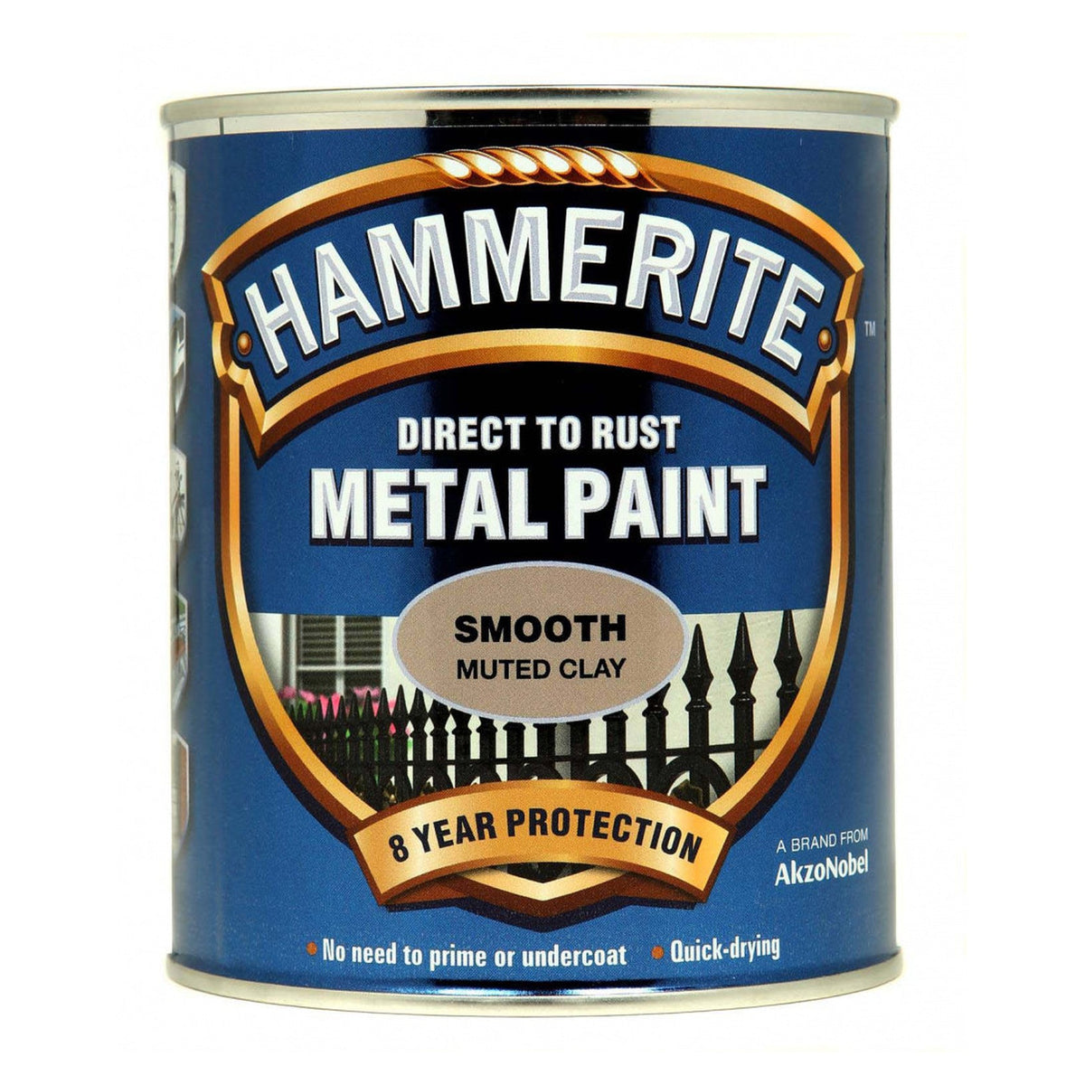 Hammerite Smooth Muted Clay metal paint 750ml