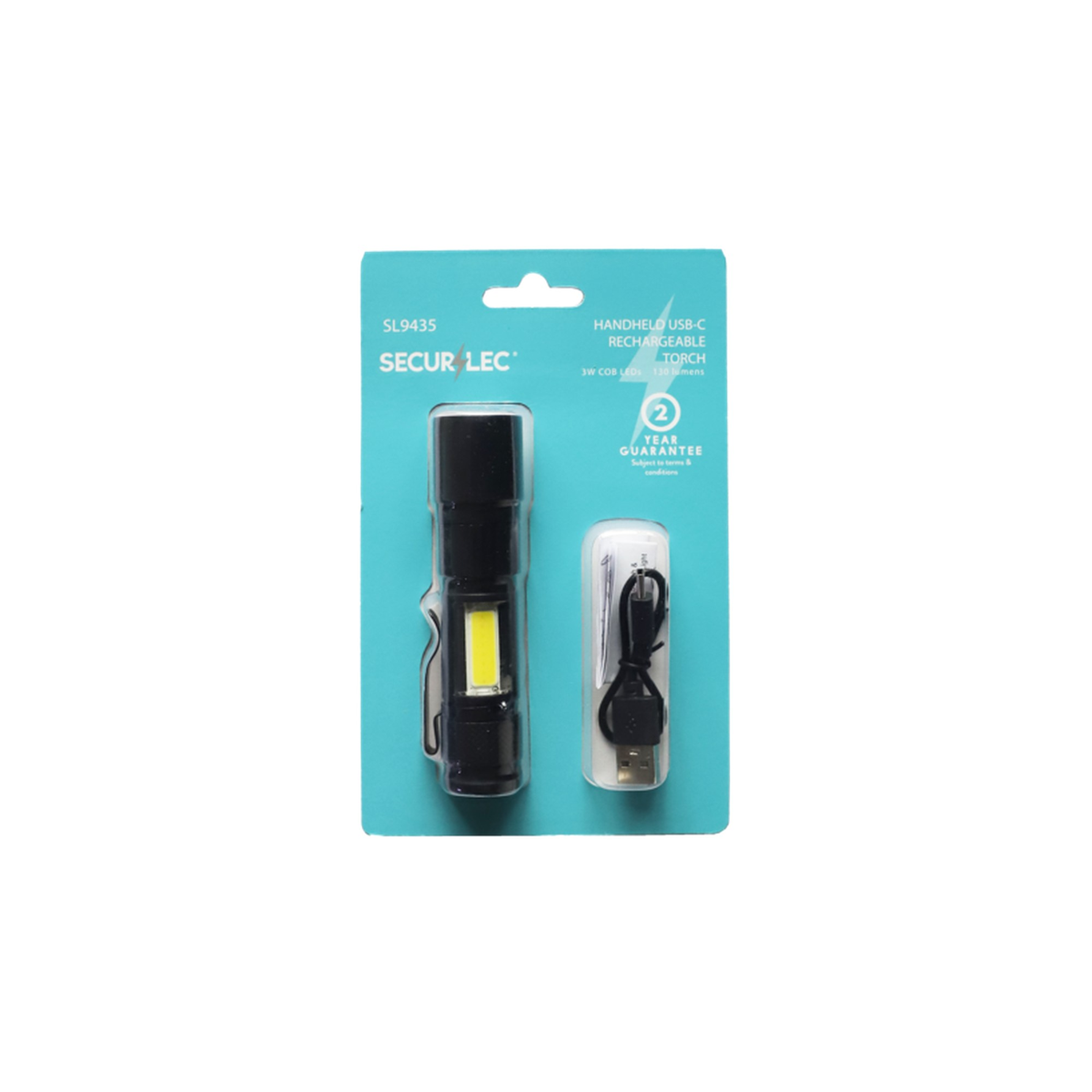 Handheld USB Rechargeable Torch