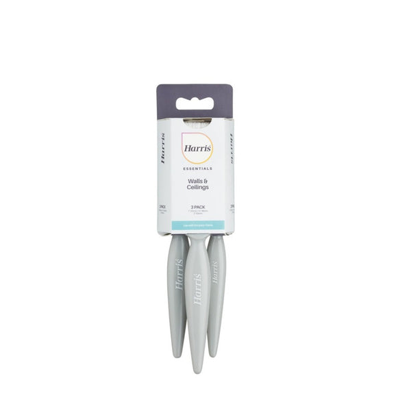 Harris Essentials wall and ceiling paint brush set of 3