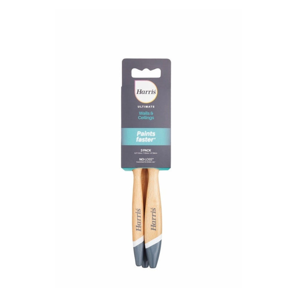Harris Ultimate wall and ceiling paint brush 3 pack