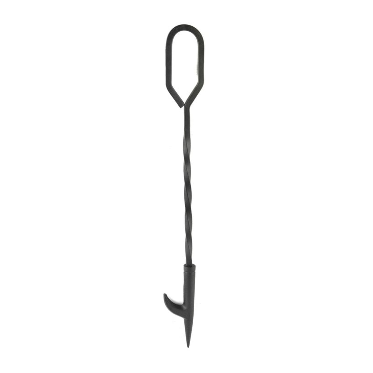 Hearth & Home black cast iron fireside poker