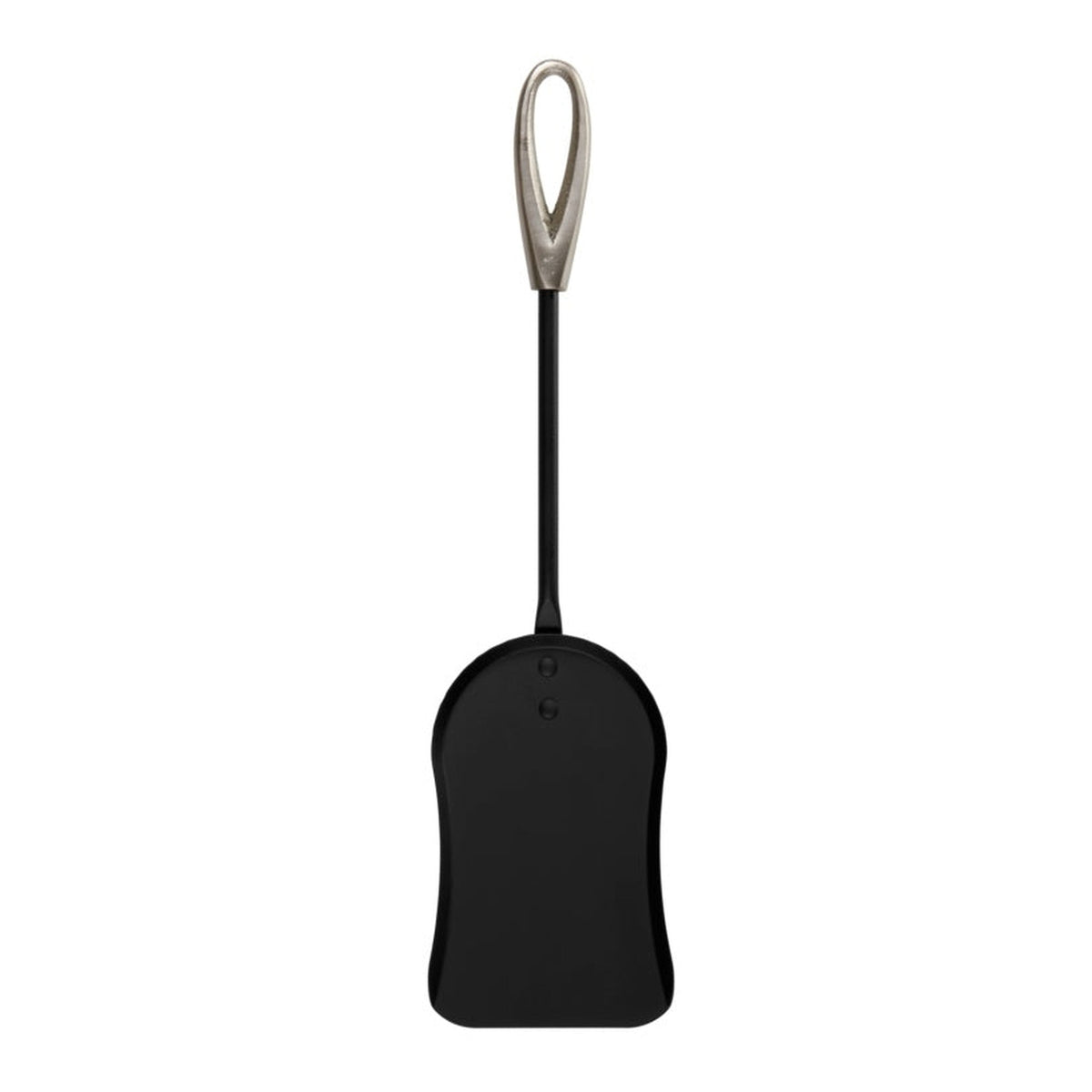 Hearth and Home black 5 piece companion set with pewter handles, view 5