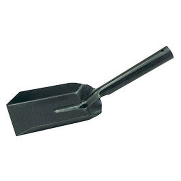 Hearth and Home black japanned metal coal shovel 4 inch
