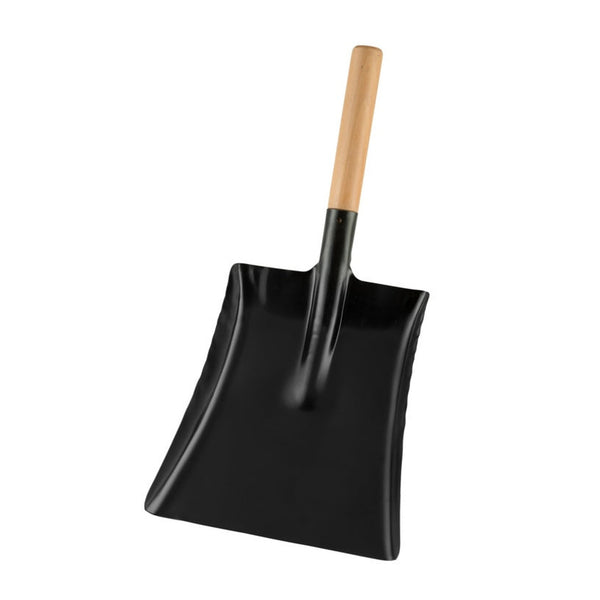 Hearth & Home 9in carbon steel ash shovel with wooden handle