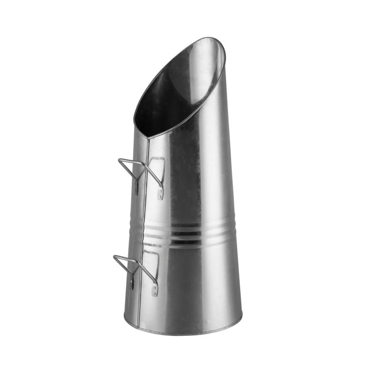 Hearth and Home galvanised steel coal hod 23 inch